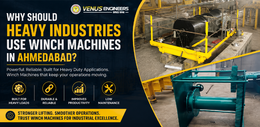 Winch Machine Manufacturers in Ahmedabad